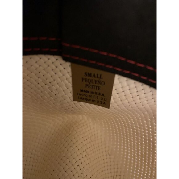 Classic Straw Fedora Hat With Black Ribbon & Feather Accent - Picture 7 of 7